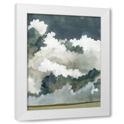 Vast Neutral Sky II White Modern Wood Framed Art Print by Caroline, Emma