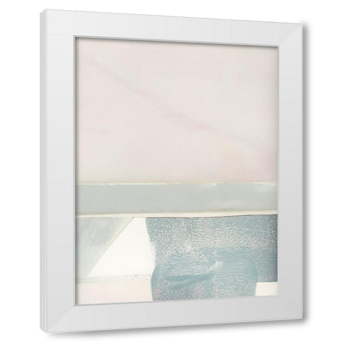 Couturier I White Modern Wood Framed Art Print by Cartissi