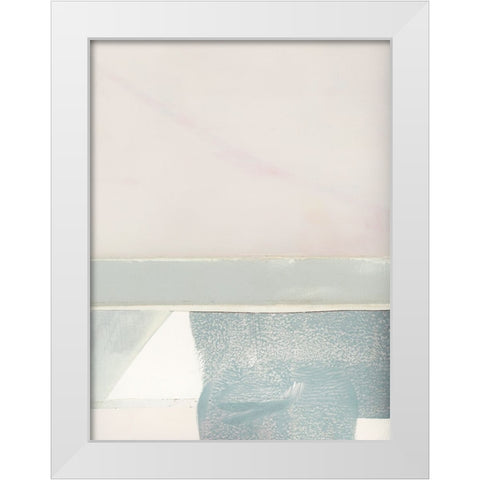 Couturier I White Modern Wood Framed Art Print by Cartissi