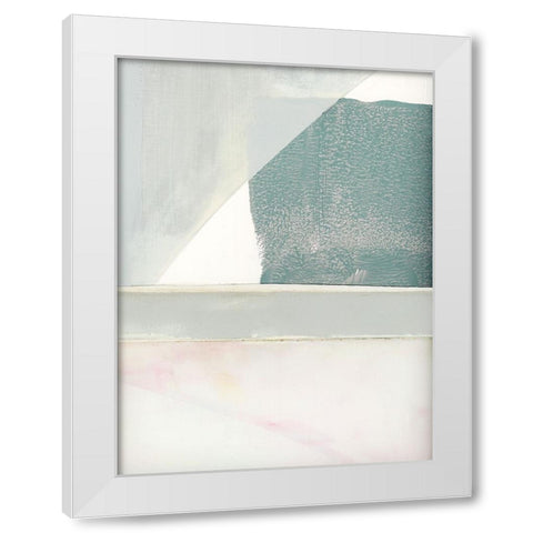 Couturier II White Modern Wood Framed Art Print by Cartissi