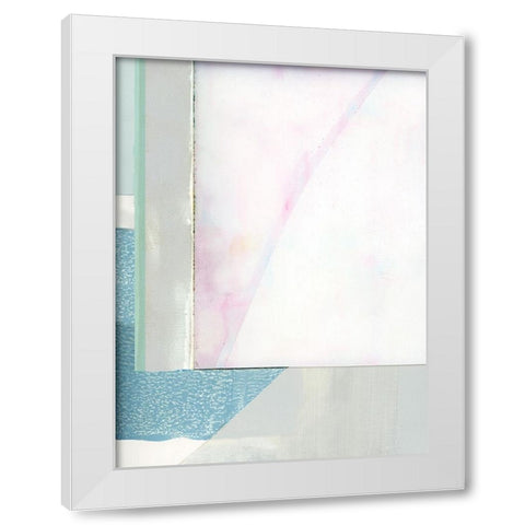 Couturier III White Modern Wood Framed Art Print by Cartissi