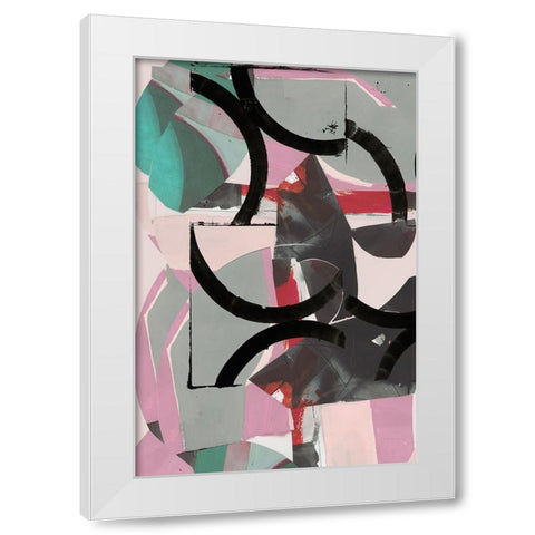 Cartissi Space I White Modern Wood Framed Art Print by Cartissi