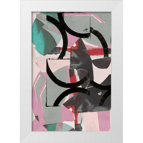 Cartissi Space I White Modern Wood Framed Art Print by Cartissi