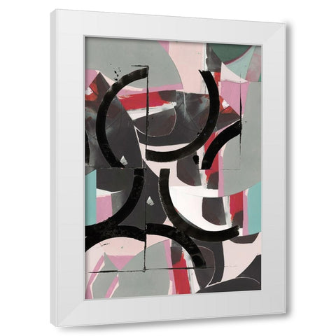 Cartissi Space II White Modern Wood Framed Art Print by Cartissi
