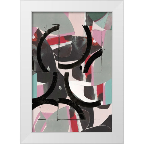 Cartissi Space II White Modern Wood Framed Art Print by Cartissi
