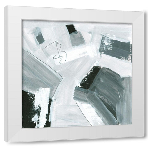 Deep Vale I White Modern Wood Framed Art Print by Wang, Melissa