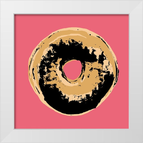 Sweet Shop VI White Modern Wood Framed Art Print by Warren, Annie