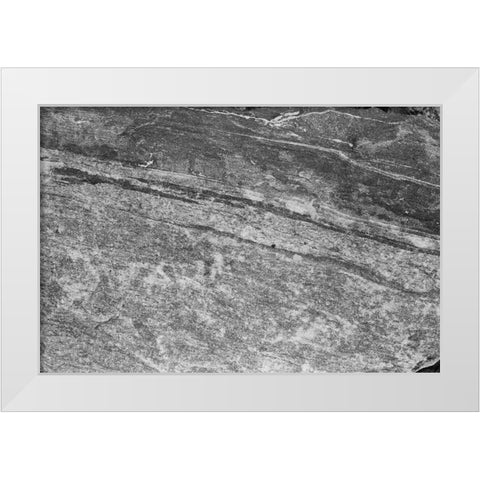 Found Textures VIII White Modern Wood Framed Art Print by Johnson, Jason