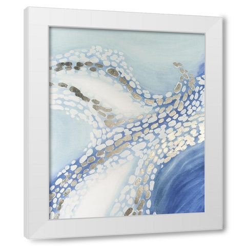 Teeming I White Modern Wood Framed Art Print by Lam, Vanna