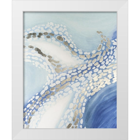 Teeming I White Modern Wood Framed Art Print by Lam, Vanna
