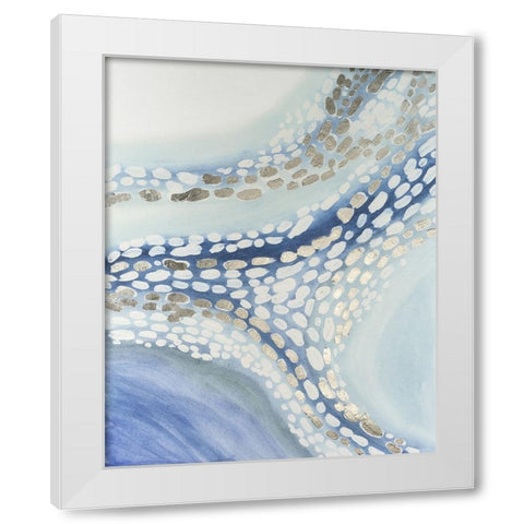 Teeming II White Modern Wood Framed Art Print by Lam, Vanna