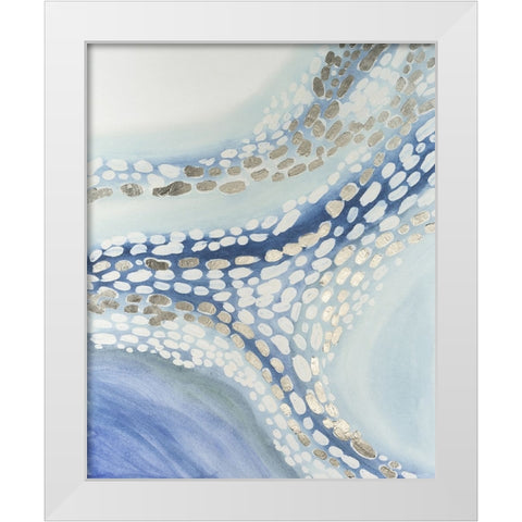 Teeming II White Modern Wood Framed Art Print by Lam, Vanna