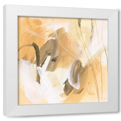 Lost in Autumn III White Modern Wood Framed Art Print by Wang, Melissa