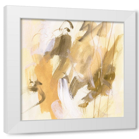 Lost in Autumn IV White Modern Wood Framed Art Print by Wang, Melissa