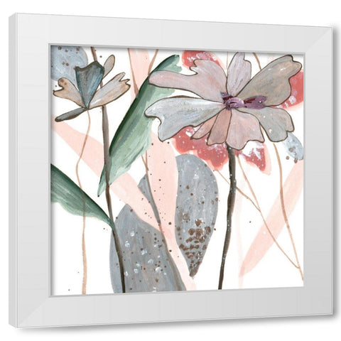 By the River I White Modern Wood Framed Art Print by Wang, Melissa