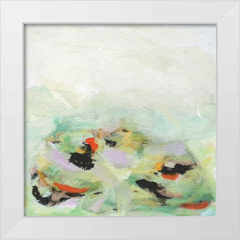 Floating on Air II White Modern Wood Framed Art Print by Fuchs, Jodi