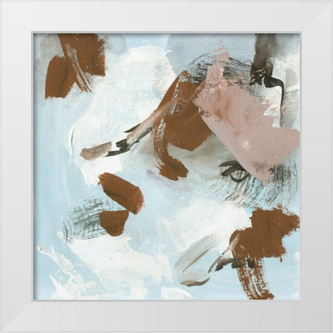 Free as Air IV White Modern Wood Framed Art Print by Wang, Melissa