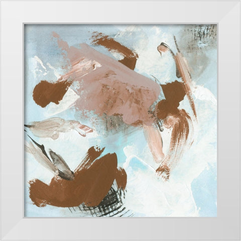 Free as Air VI White Modern Wood Framed Art Print by Wang, Melissa