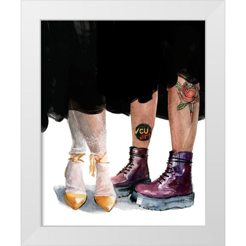 Graduation Day II White Modern Wood Framed Art Print by Parker, Jennifer Paxton