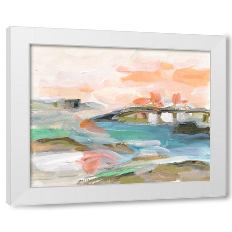 Dawn Breaking III White Modern Wood Framed Art Print by Wang, Melissa