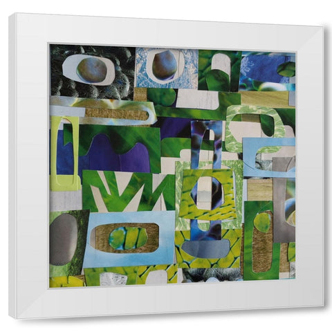 Golders Green II White Modern Wood Framed Art Print by Good, Coco