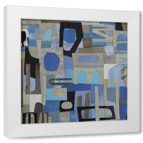 Skies Over the Camargue I White Modern Wood Framed Art Print by Good, Coco