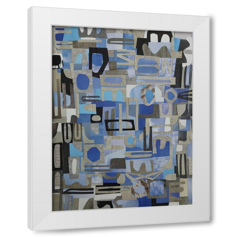 Skies Over the Camargue III White Modern Wood Framed Art Print by Good, Coco
