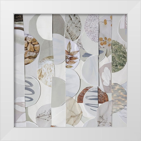 Bali Batik I White Modern Wood Framed Art Print by Good, Coco