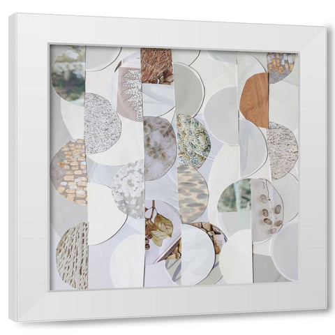 Bali Batik II White Modern Wood Framed Art Print by Good, Coco