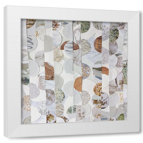 Bali Batik III White Modern Wood Framed Art Print by Good, Coco