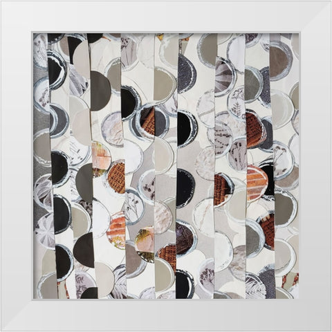 Chocolate Gelato III White Modern Wood Framed Art Print by Good, Coco