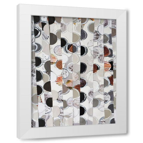 Chocolate Gelato IV White Modern Wood Framed Art Print by Good, Coco