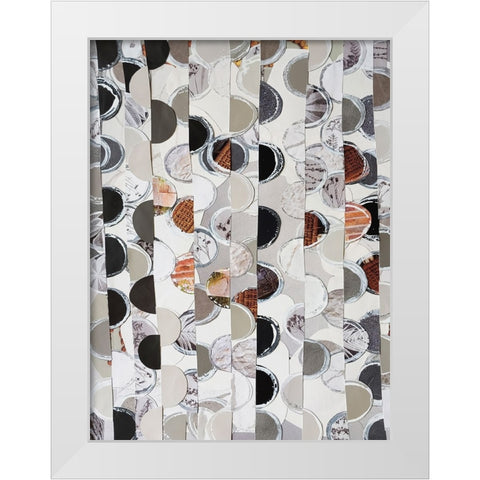 Chocolate Gelato IV White Modern Wood Framed Art Print by Good, Coco