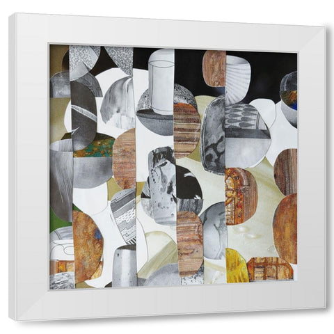 Nubian Sundance I White Modern Wood Framed Art Print by Good, Coco