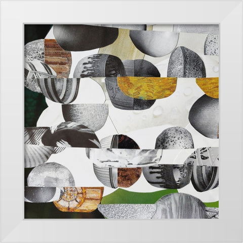 Nubian Sundance II White Modern Wood Framed Art Print by Good, Coco