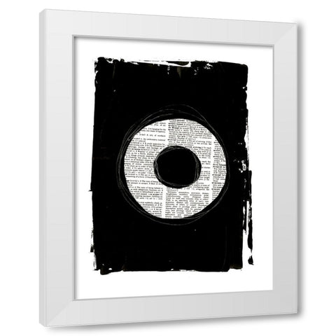 Collected Knowledge I White Modern Wood Framed Art Print by Haase, Andrea