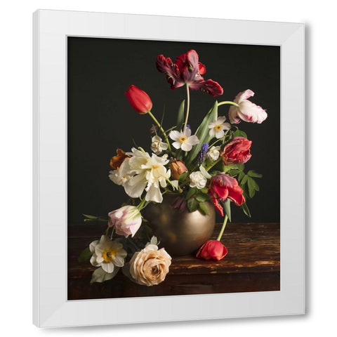 Spring Has Come  I White Modern Wood Framed Art Print by McLean, Leah