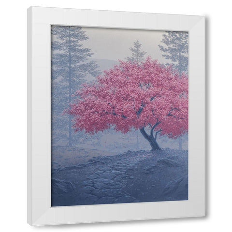 A Tree of a Different Color  II White Modern Wood Framed Art Print by Courtney, Richard