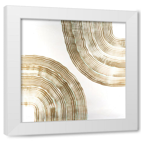 Sisal I White Modern Wood Framed Art Print by Lam, Vanna