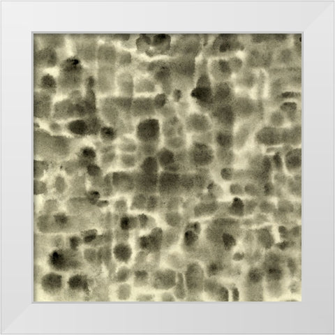 Leopard Fade III White Modern Wood Framed Art Print by Caroline, Emma