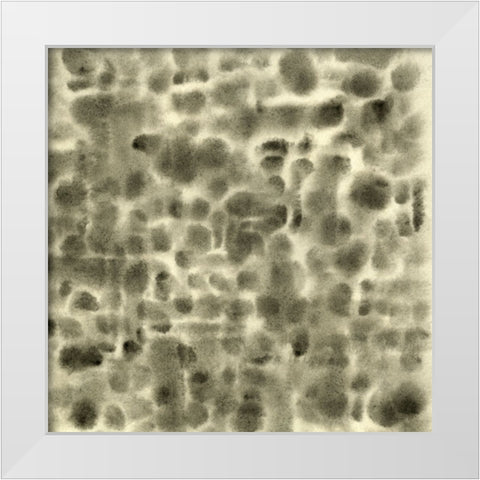 Leopard Fade IV White Modern Wood Framed Art Print by Caroline, Emma