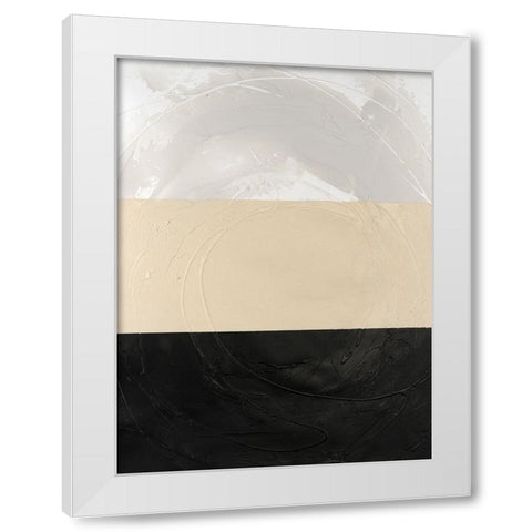 Triennial I White Modern Wood Framed Art Print by Lam, Vanna