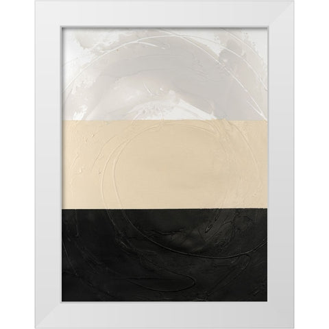 Triennial I White Modern Wood Framed Art Print by Lam, Vanna