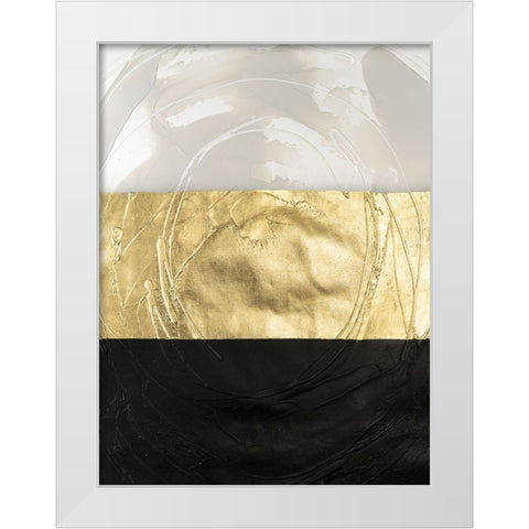 Triennial III White Modern Wood Framed Art Print by Lam, Vanna