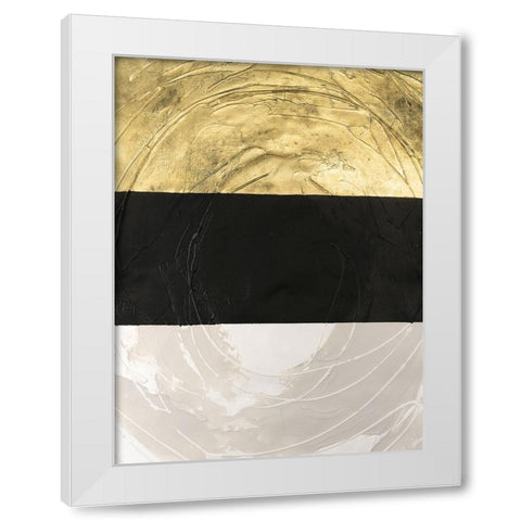 Triennial IV White Modern Wood Framed Art Print by Lam, Vanna
