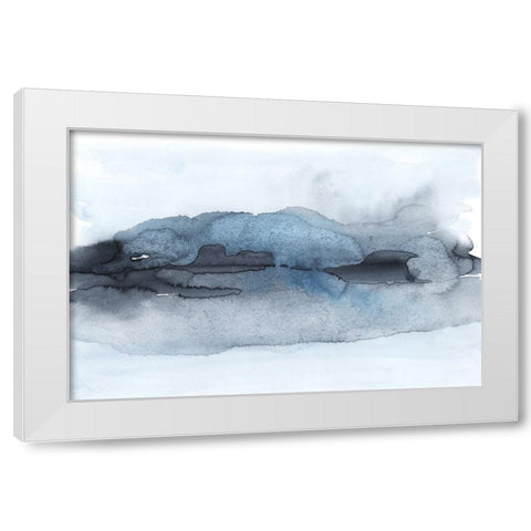 The Calm Before a Storm White Modern Wood Framed Art Print by Haase, Andrea