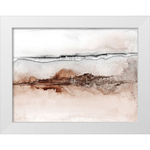 Summer Sunrise White Modern Wood Framed Art Print by Haase, Andrea