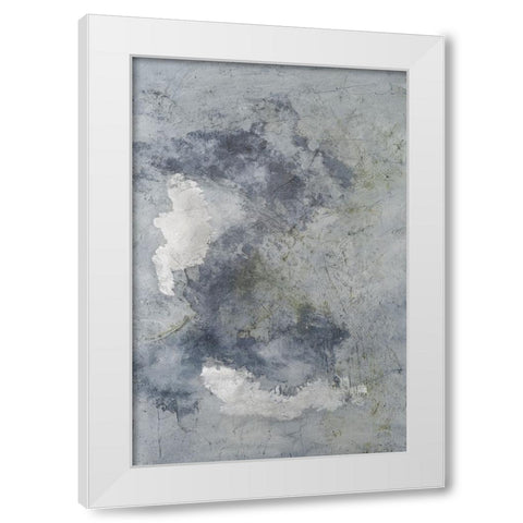 Indigo Dreamscape II White Modern Wood Framed Art Print by Willett, Michael