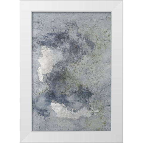 Indigo Dreamscape II White Modern Wood Framed Art Print by Willett, Michael