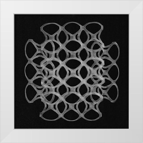 Six Pack Holders  II White Modern Wood Framed Art Print by Rosenthal, Berry